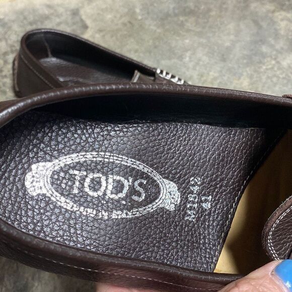 Tod’s Brown Driving Slip On Loafer Shoes Size 7 main image 7